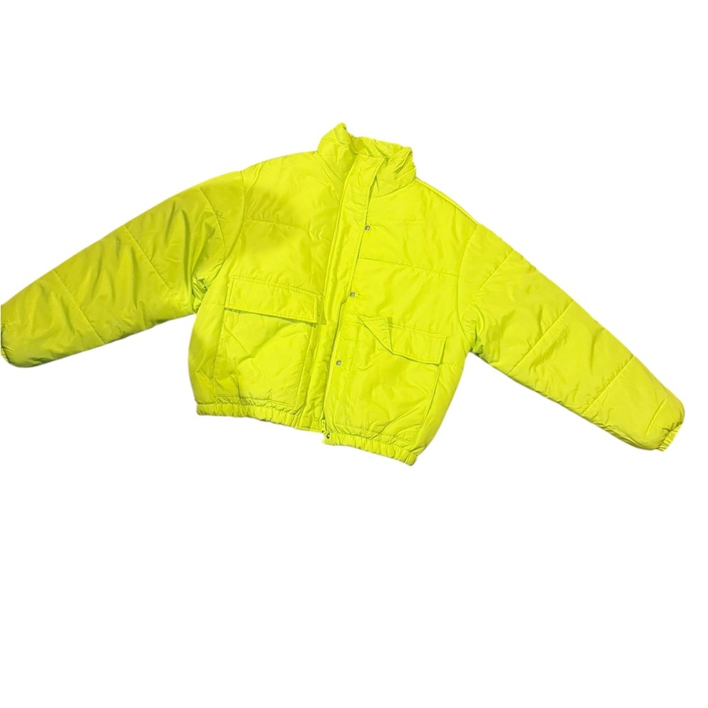 New Look Neon Yellow Kids Puffer Jacket